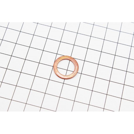 Шайба паливопроводу низького тиску (мідна) 12х17,5х1,5 Китай