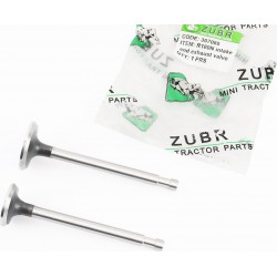 Клапани впускний (H-97/ D-32/ d-7), випускний (H-97/ D-27/ d-7) к-кт 2шт R175A/R180NM Viper