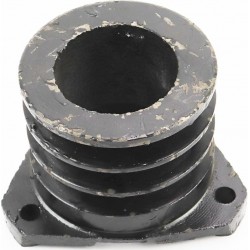 Шкив 3-х ручейковый, D-100мм (три паза под ремень SPB) Lотв.-107мм Китай