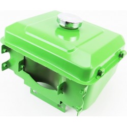 Бак топливный R175A/R180NM, 260x190x165мм, выступ. горловина, отверстие под шланг топливный+крышка Китай