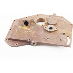 Крышка блока двигателя правая (со стороны заводного рычага), длинная, 12отв., чугун R180NM,     Китай