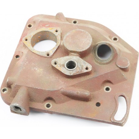 Крышка блока двигателя правая (со стороны заводного рычага), короткая, 7отв., чугун R175A/R180NM (возможен налет) Китай