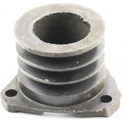 Шкив 3-х ручейковый, D-100мм (три паза под ремень SPB) Lотв.-107мм (возможен незначительный дефект покраски, литья) Китай