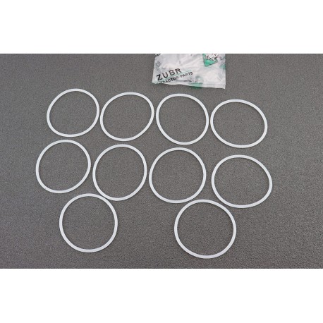 Кольцо (манжет) уплотнительное гильзы 75мм, белое R175A, к-кт 10шт Viper