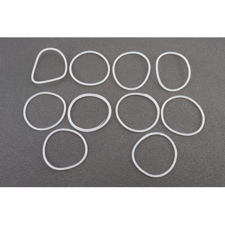 Кільце (манжет) ущільнювальне гільзи 80мм, біле R180NM, к-кт 10шт Китай
