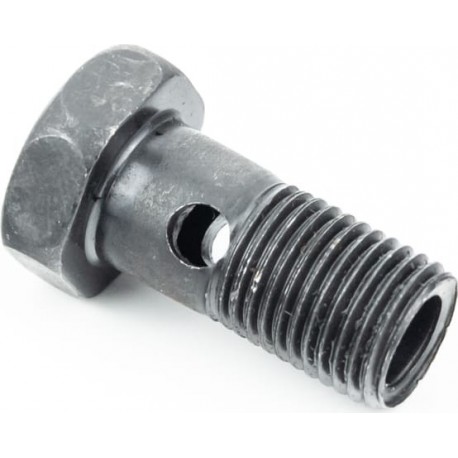 Штуцер топливного насоса М12, чёрный Китай