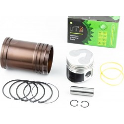 Поршневая R180NM к-кт, поршень 80мм STD (форкамера "Подкова")+гильза+манжеты TTG