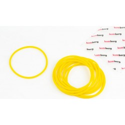 Кільце (манжет) ущільнювальне гільзи 80мм, жовте R180NM, к-кт 10шт KAMBERG