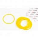 Кольцо (манжет) уплотнительное гильзы 80мм, жёлтое R180NM, к-кт 10шт KAMBERG