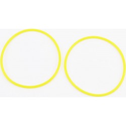 Кільце (манжет) ущільнювальне гільзи к-кт 2шт, жовті R190N Китай