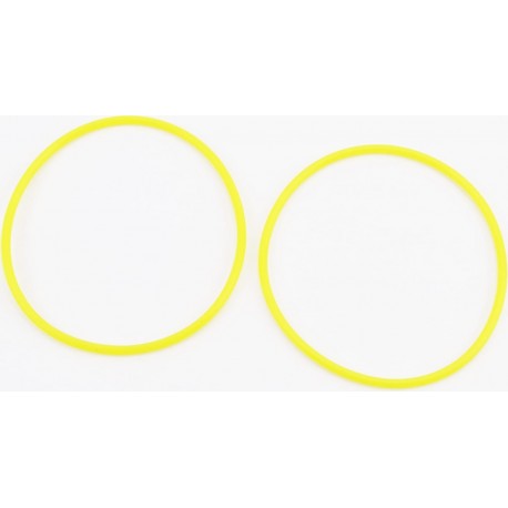 Кільце (манжет) ущільнювальне гільзи к-кт 2шт, жовті R190N Китай