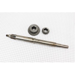 КПП-Вал первинний (з валом відбора пот.) 375мм+шестерня Z-16+шестерня Z-22х29 101-2 Viper