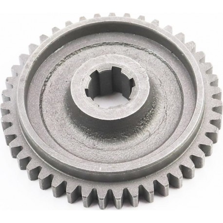 КПП-Шестерня ведомая 1-й/зад передачи (отбора мощ. на редуктор фрезы) 101-2 Z-43 (возможен налет) Китай