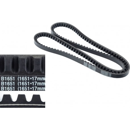 Ремень SPВ-1650, с зубьями Китай