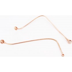 Трубка масляная к-кт 2шт R195NM Тип 2 Китай