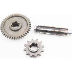 Редуктор фрезы R175/180N/190N/195N-Вал первичный+звезда Z-12+Шестерня Z-40 81-1 Китай