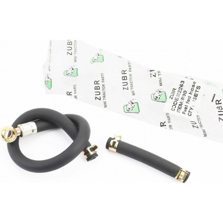 Трубка-шланг паливний L1-400мм, L2-100мм, к-кт 2шт Viper