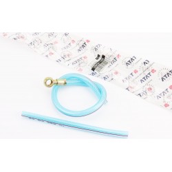 Трубка-шланг топливный L1-440мм, L2-200мм, к-кт 2шт TATA