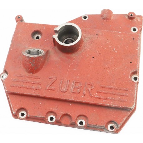 Кришка блока двигуна права (з боку заводного важіля), 9отв., чавун R190N/195NM тип 2 Китай