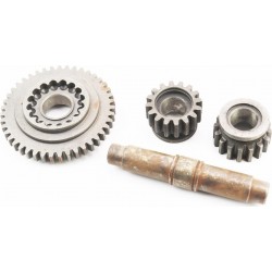 КПП-Вал дифференциала+шестерня Z-43+шестерня-2шт Z-16, к-кт 4шт 81-1 Китай
