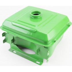 Бак топливный R190N, 275x220x165мм, выступ. горловина, отверстие под шланг топливный Китай