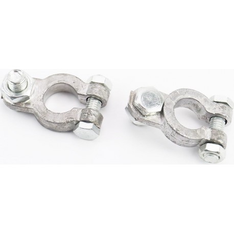 Клеми на акумулятор (пара+d-17,5мм та-d-16мм), свинець Китай