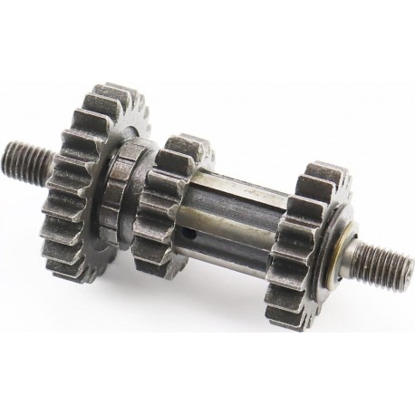 Вал вторичный КПП+шестерня Z-15+шестерня Z-18+шестерня Z-23 Китай