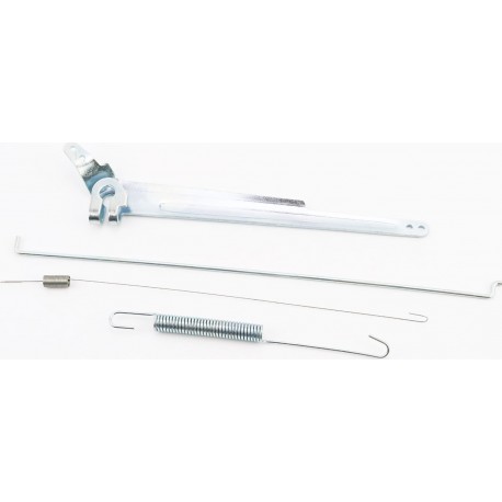 Важіль приводу дросельної заслінки+тяга+пружина к-кт 177F Китай