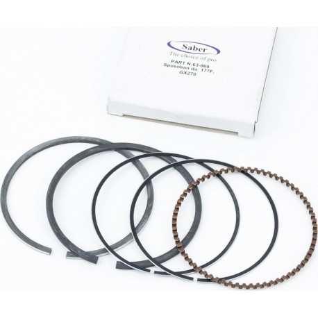 Кільця поршневі 177F 77мм STD SABER