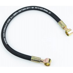 Шланг гідравлічний (L-65см, фітінг1 під болт D-18мм, фітінг2 під болт D-18мм) Китай