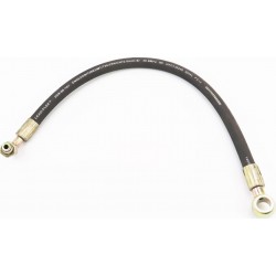 Шланг гидравлический (L-61см, фитинг1 под болт, D-18мм, фитинг2 90град, гайка М18) Китай