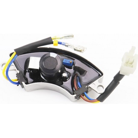 Реле напруги AVR однофазне 2-3,5 кВт (корпус-сегмент, алюміній, контакти-2 "мама"+4 "тато", 250V, 220µF) Китай