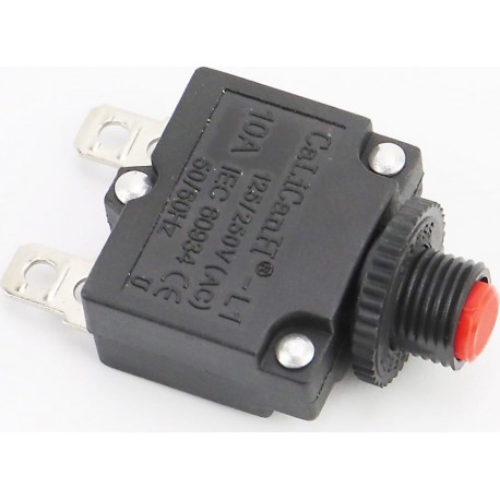 Автомат електрозахисту (запобіжник) 10А 0,8 кВт. Китай