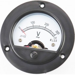 Вольтметр 0-300V (круглый, D-52мм) 2-6кВт Китай