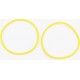 Кольцо (манжет) уплотнительное гильзы 100мм, жёлтые к-кт 2шт ZS1100 Китай