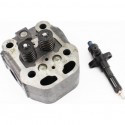 Головка циліндра ZS1100 у зборі+форсунка Viper