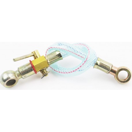 Трубка-шланг топливный L-310мм+кран ZS1100 Китай