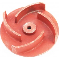 Рабочее колесо (крыльчатка), D-123мм, под вал, d-19мм, 4 лопасти, чугун Китай