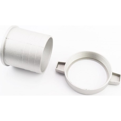 Перехідник мотопомпи з фланця на шланг, алюміній к-кт 2шт, 4" (D-100мм) Китай