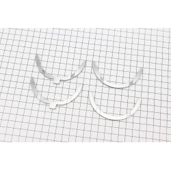 Вкладыши упорные к-кт 4шт STD (KM485QB-01007+KM485QB-01008) Китай