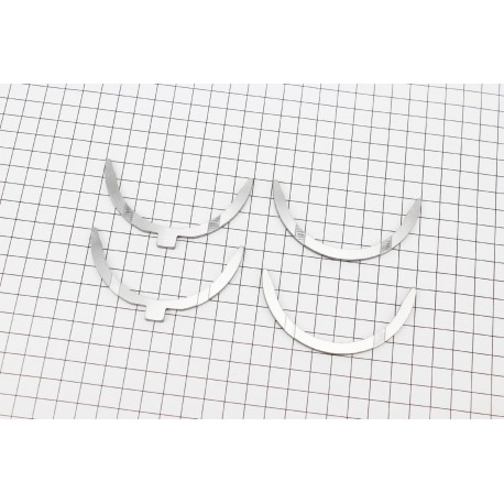 Вкладыши упорные к-кт 4шт STD (KM485QB-01007+KM485QB-01008) Китай
