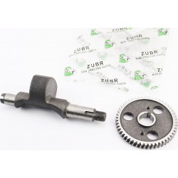 Вал балансувальний R185N/R190N L-200мм+шестерня Z-51 "косі", d-24мм Viper