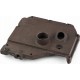 Крышка блока двигателя правая (со стороны заводного рычага), 9отв., чугун R190N/195NM Тип 3 Китай
