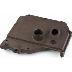 Крышка блока двигателя правая (со стороны заводного рычага), 9отв., чугун R190N/195NM Тип 3 Китай