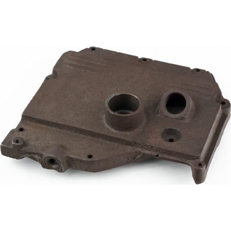 Кришка блока двигуна права (з боку заводного важіля), 9отв., чавун R190N/195NM тип 3 Китай