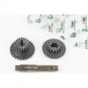 КПП-Вал вторинний L-145мм +шестерня Z-19x29+шестерня Z-15x33, к-кт 3шт 81-1 ZUBR
