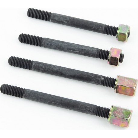 Шпильки головки цилиндра М10x105мм-2шт, М10x118мм-2шт 186F+гайки 4шт, к-кт Китай