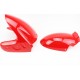Пластик-крило переднє к-кт 2шт (дві частини) Storm New, червоний Китай