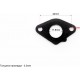Прокладка патрубка карбюратора Honda DIO AF18/27 (пластмасс), d-18мм+манжет Китай