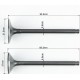 Shineray XY250GY-6B Клапана выпускной (H-89,3/ D-27), впускной (H-90,5/ D-31,5) к-кт 2шт 169FMM SHINERAY